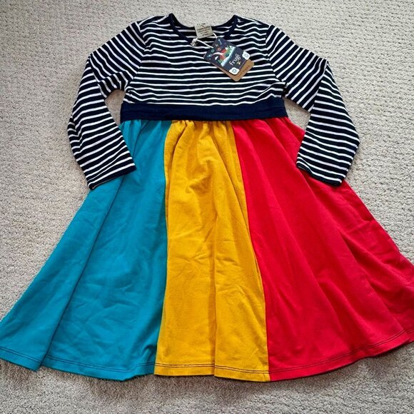 Frugi rainbow skater dress - Picture 1 of 4
